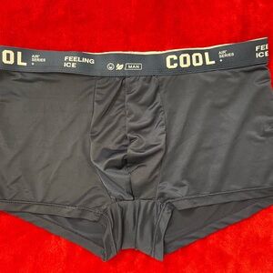 COOL Feeling Ice Men's Black Boxer Briefs – Cooling Comfort